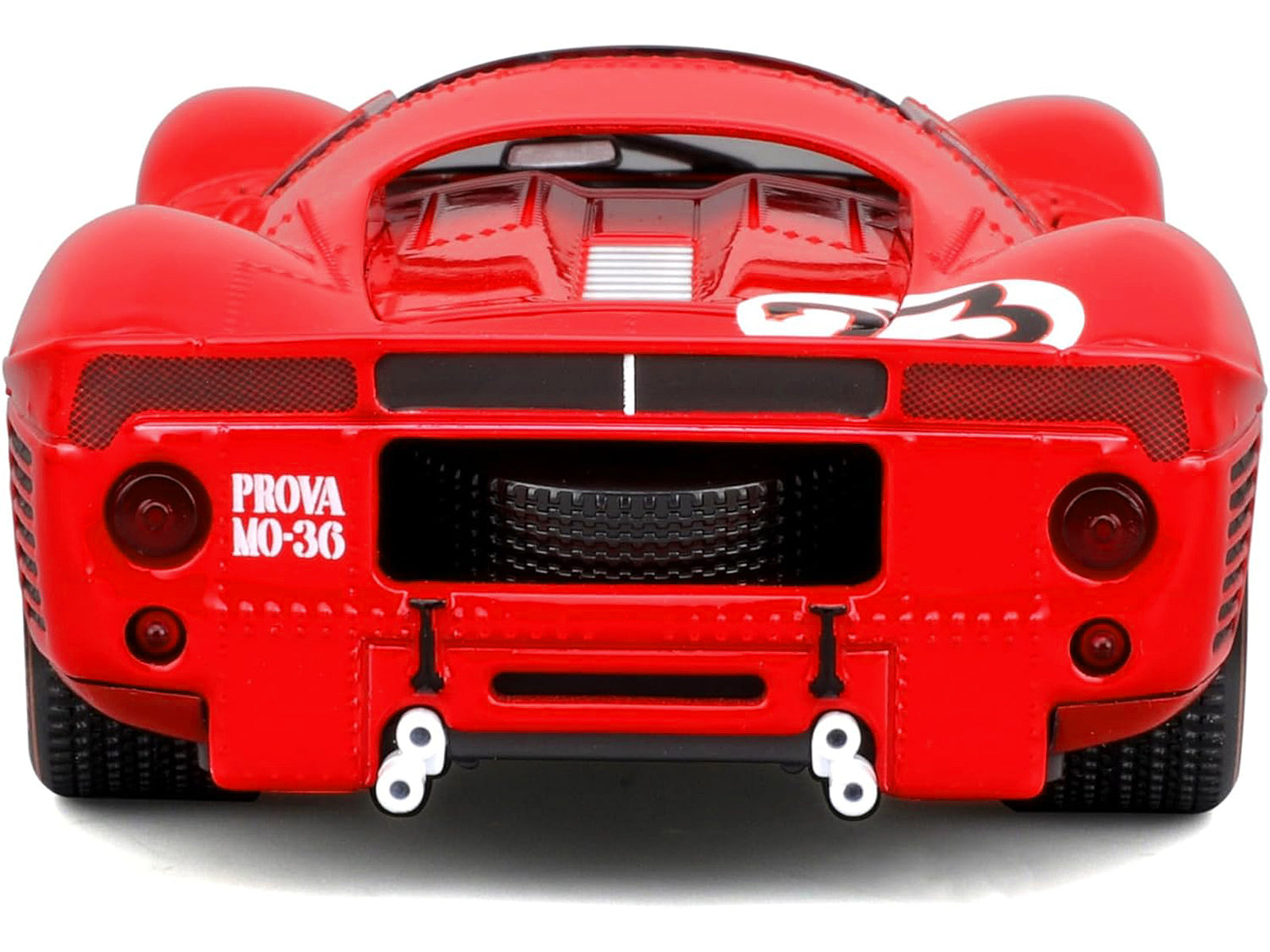 Ferrari 330 P4 #23 Lorenzo Bandini - Chris Amon "Ferrari S.P.A." Winner "24 Hours of Daytona" (1967) "Racing" Series 1/24 Diecast Model Car by Bburago