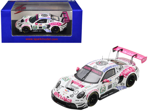Porsche 911 GT3 R LMGT3 #85 Sarah Bovy - Rahel Frey - Celia Martin "Iron Dames" "24 Hours of Le Mans" (2025) 1/64 Diecast Model Car by Spark