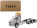 International HX620 Day Cab Tridem Tractor Light Grey 1/50 Diecast Model by Diecast Masters