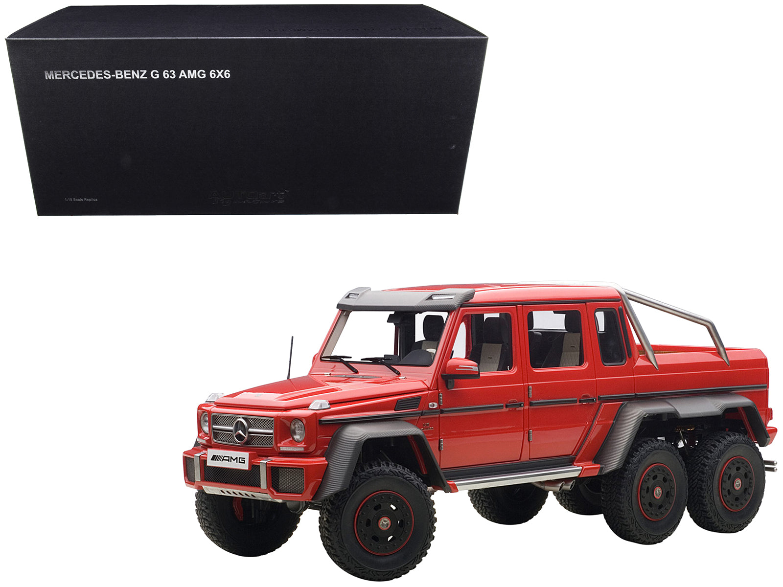 Mercedes G63 AMG 6X6 1/18 Model Car by Autoart