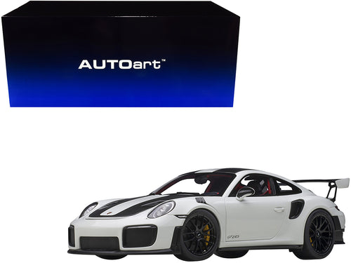 Porsche 911 (991.2) GT2 RS Weissach Package with Carbon Stripes | 1:18 by Autoart