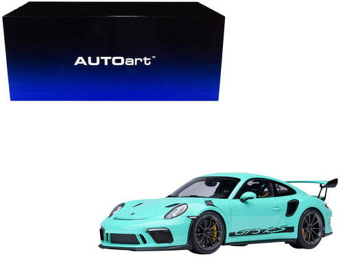 Porsche 911 (991.2) GT3 RS Mint Green 1/18 Model Car by Autoart