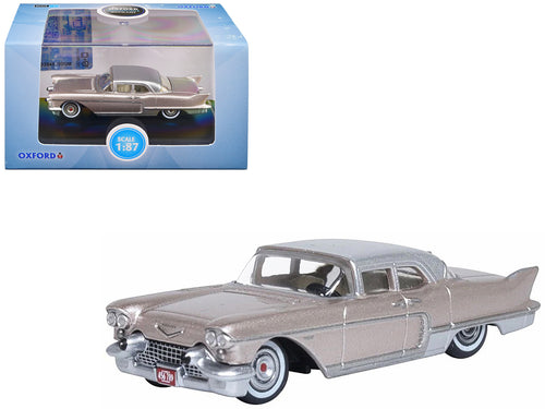 1957 Cadillac Eldorado Brougham with Top 1/87 (HO) Scale Diecast Model Car by Oxford Diecast