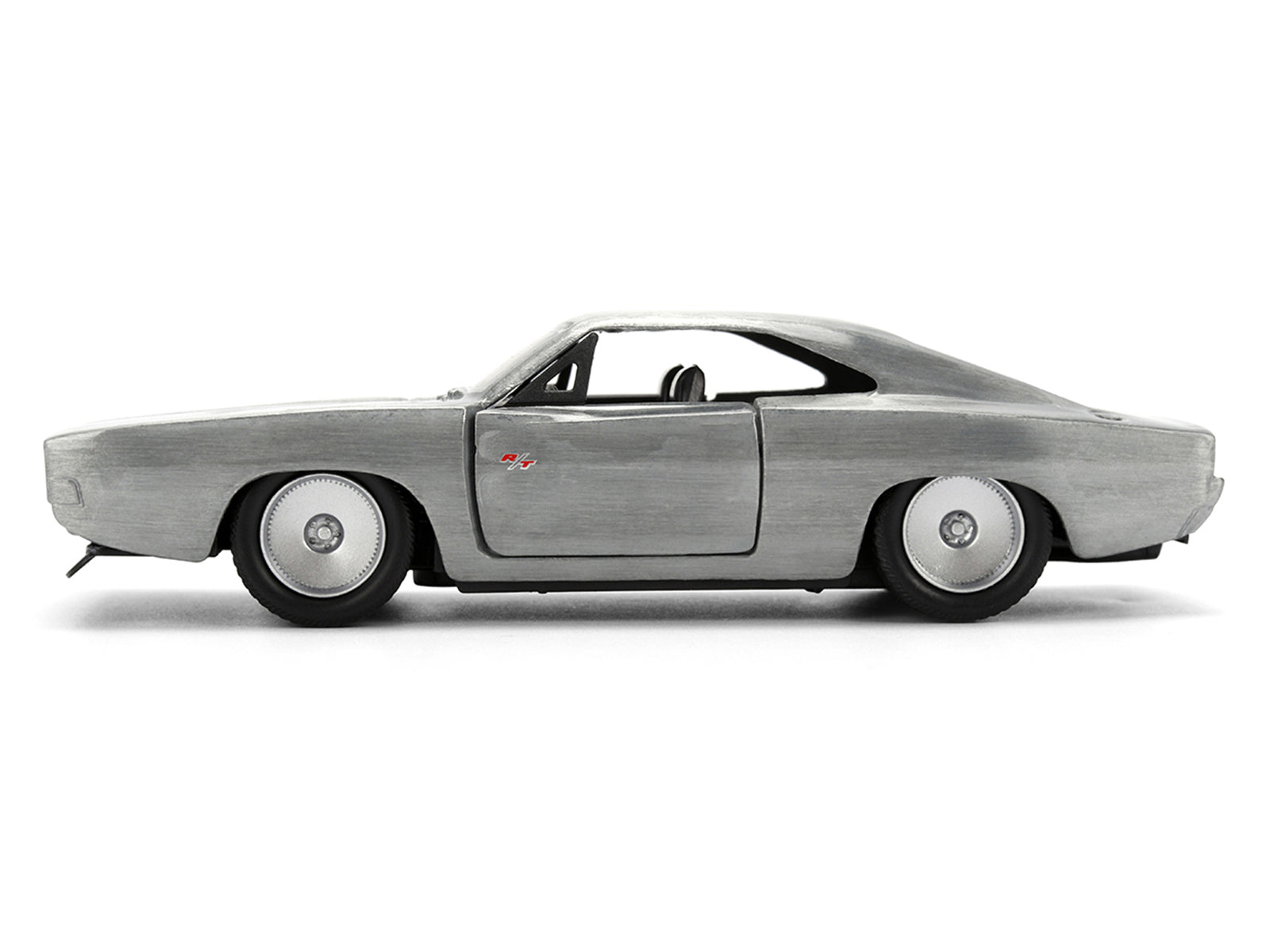 Dom's Dodge Charger R/T Raw Metal "Fast & Furious 7" (2015) Movie 1/32 Diecast Model Car by Jada