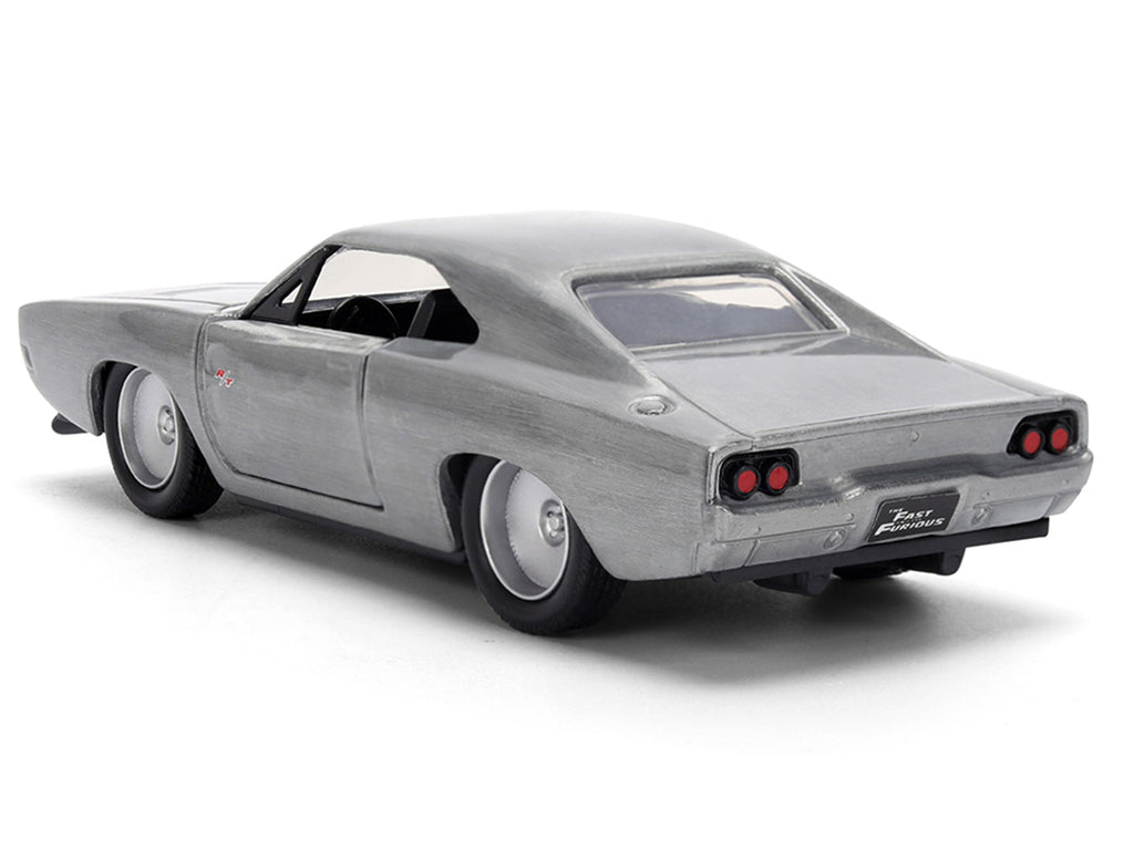 Dom's Dodge Charger R/T Raw Metal "Fast & Furious 7" (2015) Movie 1/32 Diecast Model Car by Jada