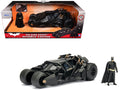 2008 "The Dark Knight" Tumbler Batmobile with Batman Diecast Figurine 1/24 Diecast Model Car by Jada