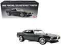 1968 Pontiac Firebird Street Fighter "Silver Bird" Gun Metal Gray Metallic Limited Edition to 400 pieces Worldwide 1/18 Diecast Model Car by ACME