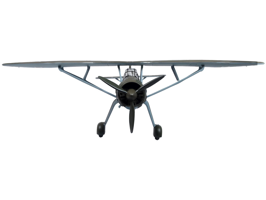 Henschel Hs 126 A-1 Reconnaissance Aircraft "Hannes Gaub Gerd Scroder 1.(H)/14 Invasion of Poland" (1939) German Luftwaffe "Oxford Aviation" Series 1/72 Diecast Model Airplane by Oxford Diecast