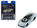 McLaren Speedtail Silver Metallic with Black Top "Hypercar League Collection" 1/64 Diecast Model Car by PosterCars