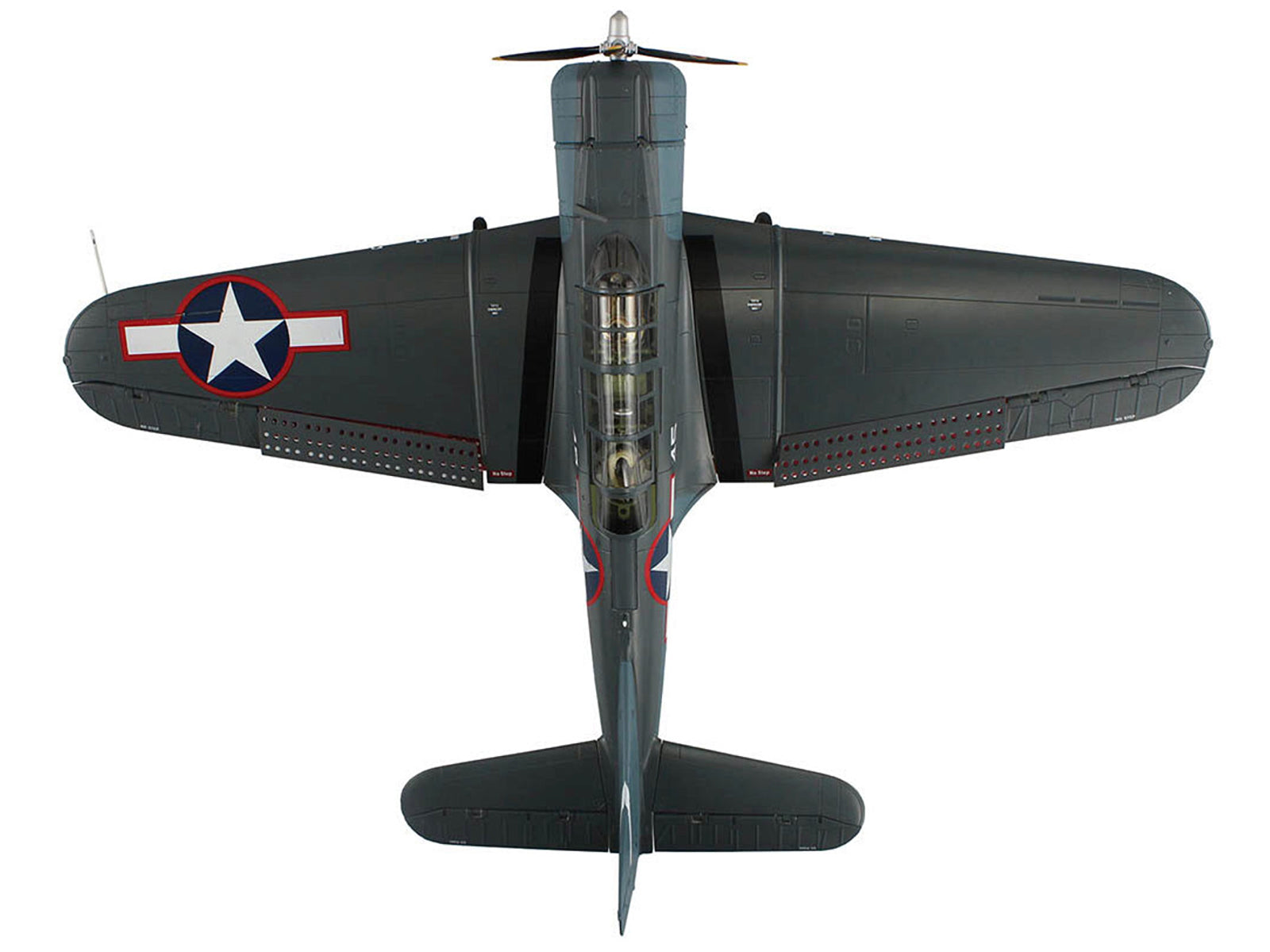 Douglas SBD-5 Dauntless Bomber Aircraft "VB-16 USS Lexington" (1943) United States Navy "Premium Collection" 1/32 Diecast Model by Hobby Master