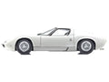 Lamborghini Miura P 400 White 1/18 Diecast Model Car by Kyosho