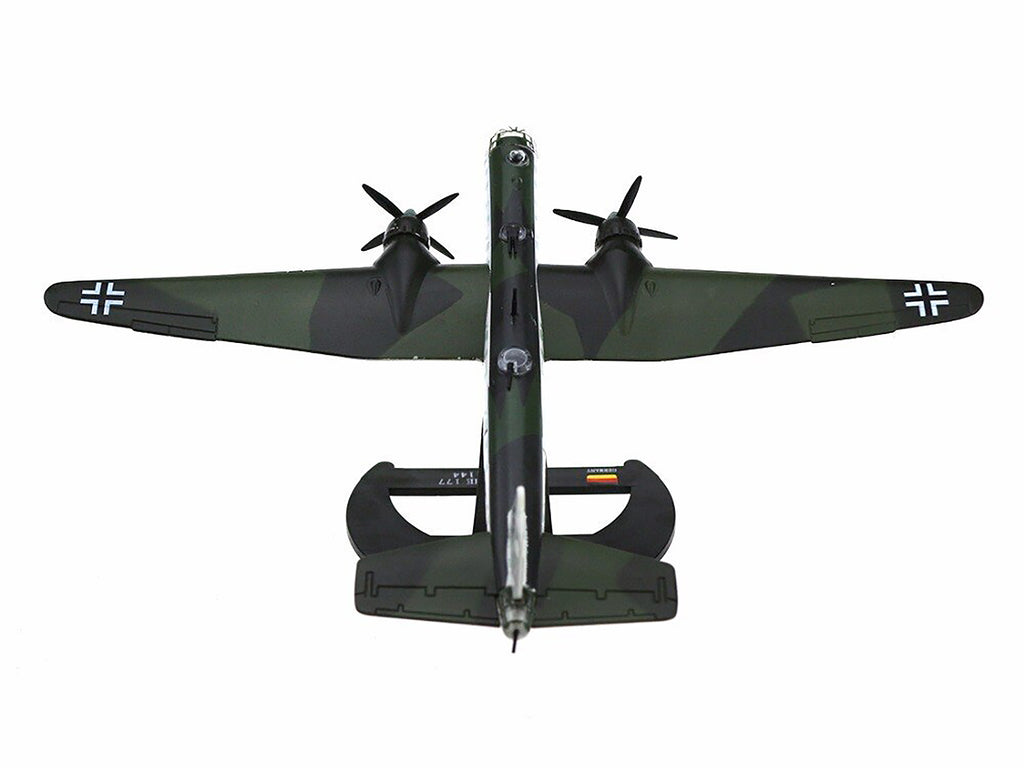 Heinkel He 177 Bomber Aircraft "II./KG 40 Bordeaux France" (1942) German Luftwaffe 1/144 Diecast Model Airplane by Luppa