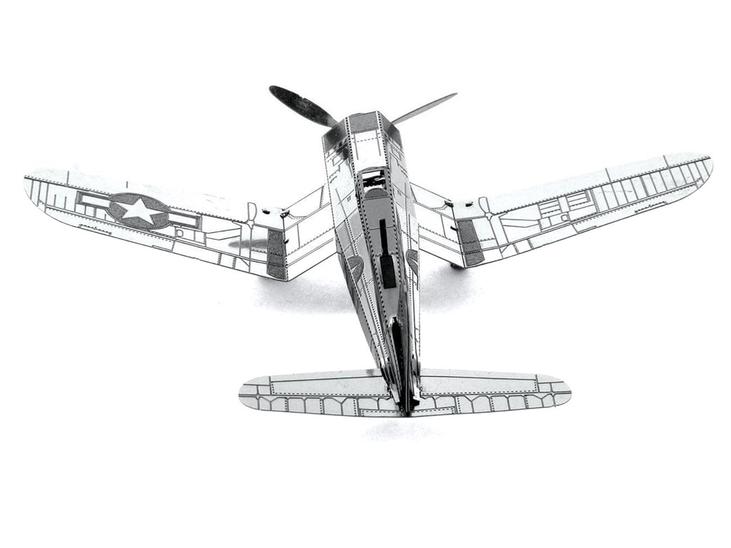 Model Kit Vought F4U Corsair Fighter Aircraft "United States Navy" (Moderate Difficulty) Steel Model by Metal Earth