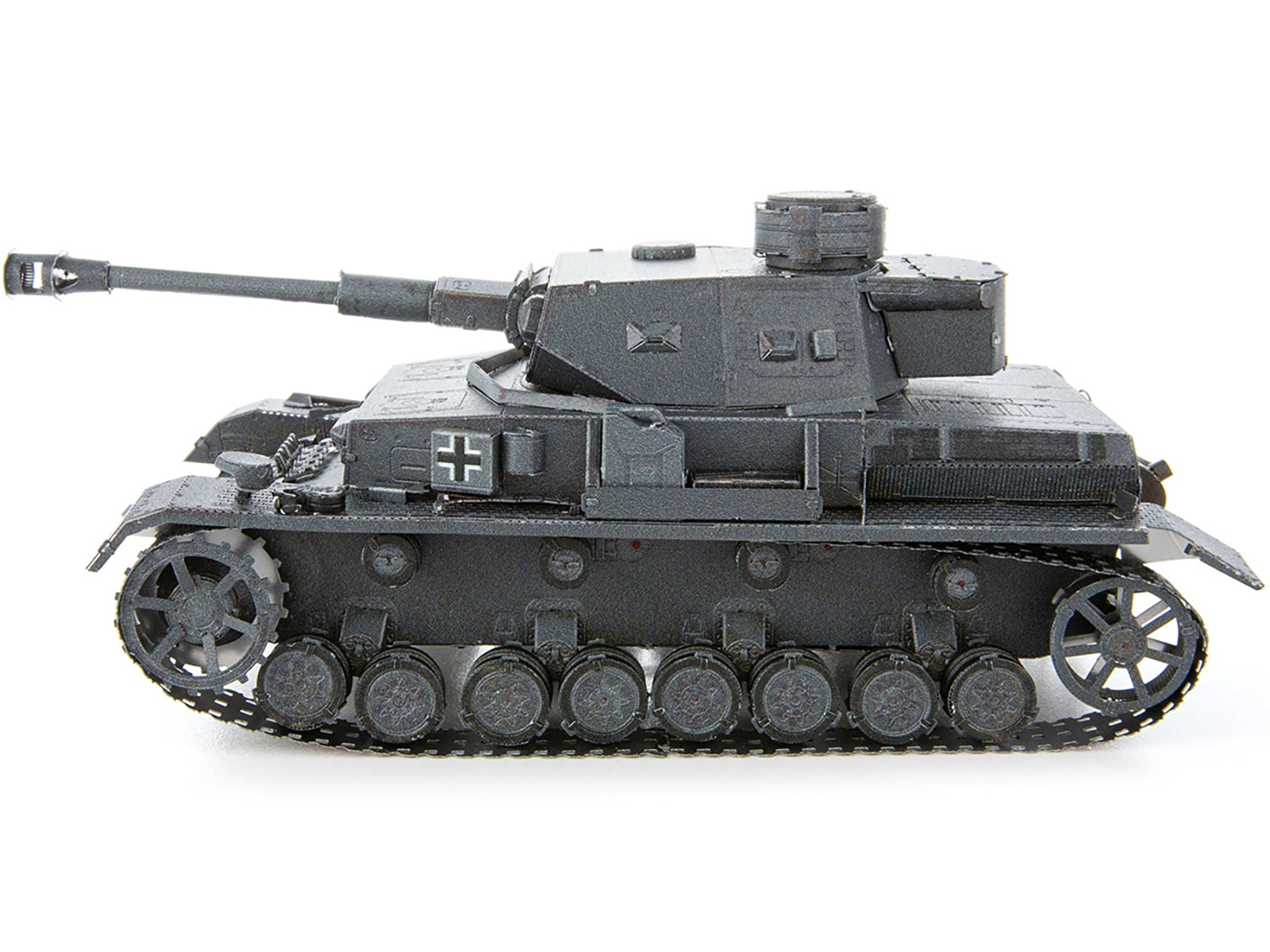 Model Kit German Panzer IV Tank (Challenging Difficulty) Steel Model by Metal Earth