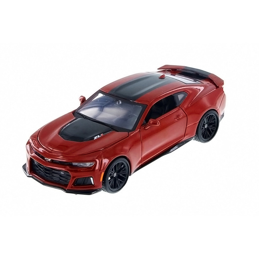 2017 Chevrolet Camaro ZL1 Burgundy 1/24 Diecast Car Model by Motormax